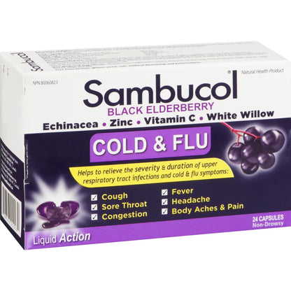 Sambucol Cold And Flu product detail