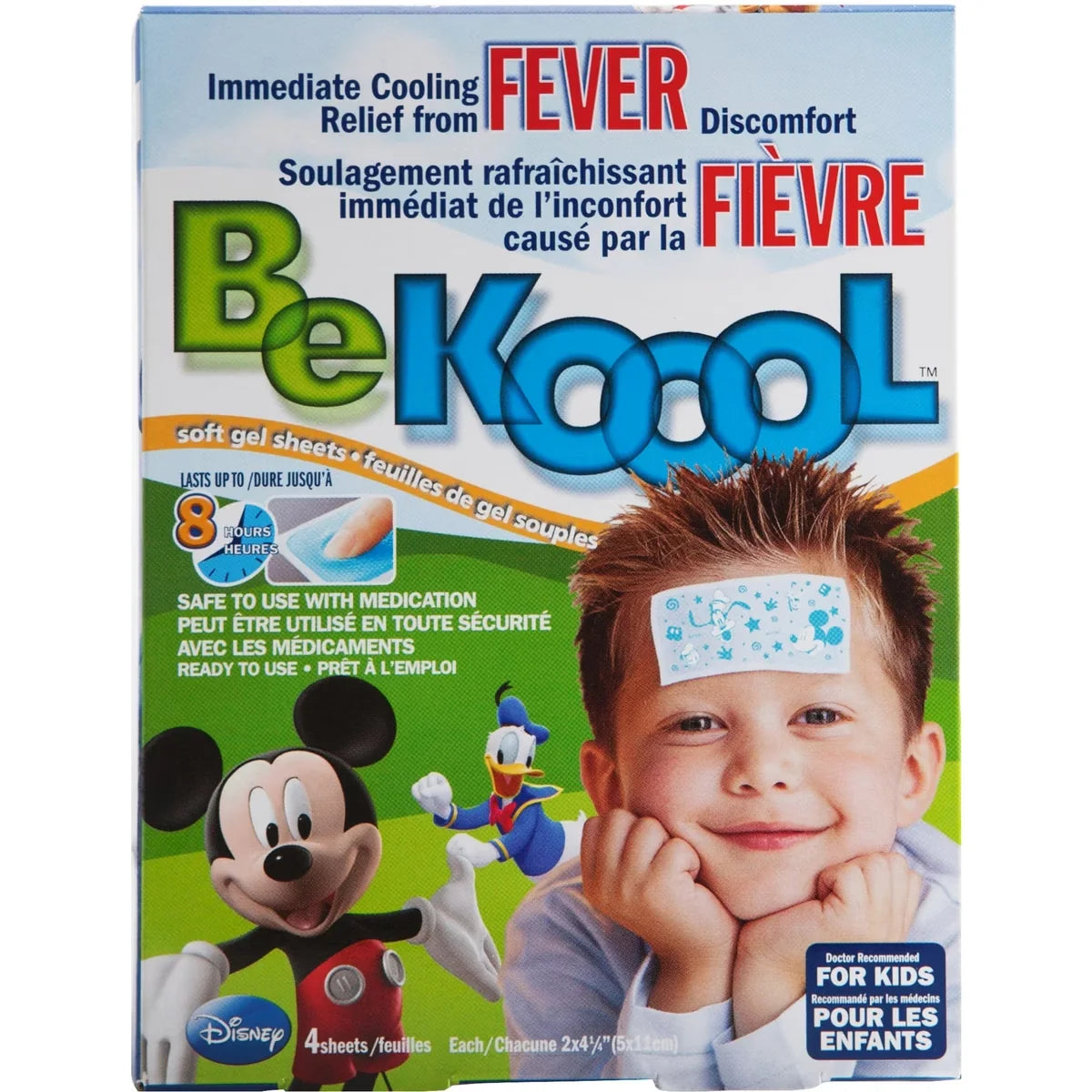 BeKoool Soft Gel Sheets front package