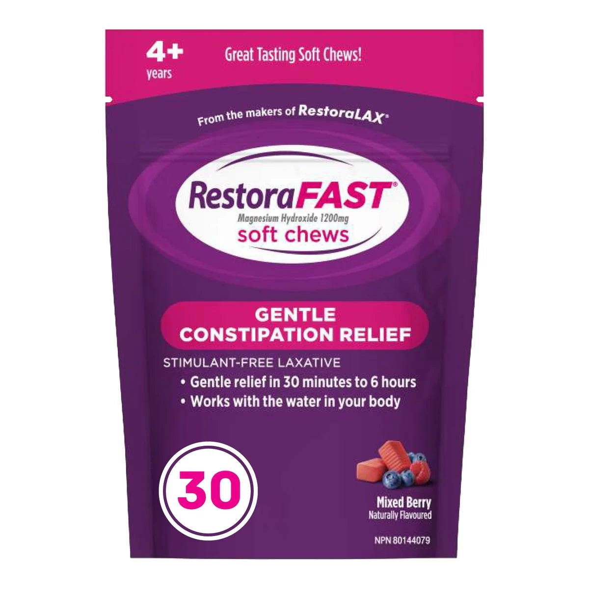 Restoralax RestoraFAST Soft Chews product image