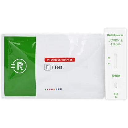 Rapid Response COVID-19 Rapid Antigen Test Cassette - At Home product detail