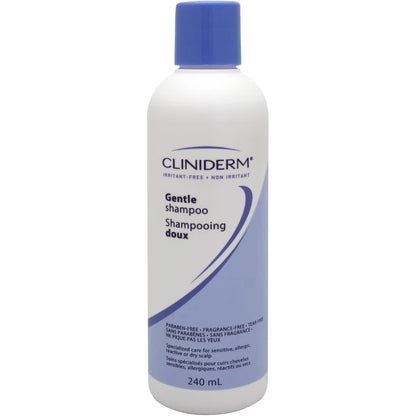 Cliniderm Gentle Shampoo front package