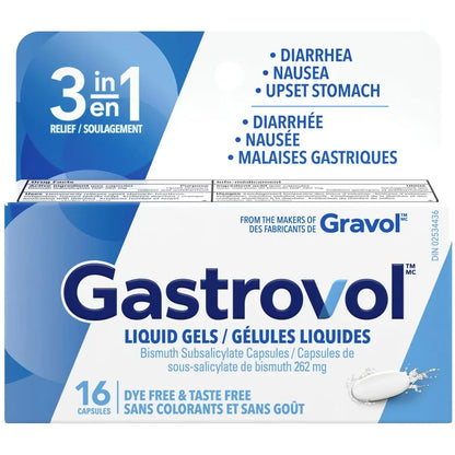 Gastrovol Liquid Gels front package