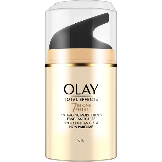 Olay Total Effects 7 In One Anti-Aging Moisturizer Fragrance-Free front package
