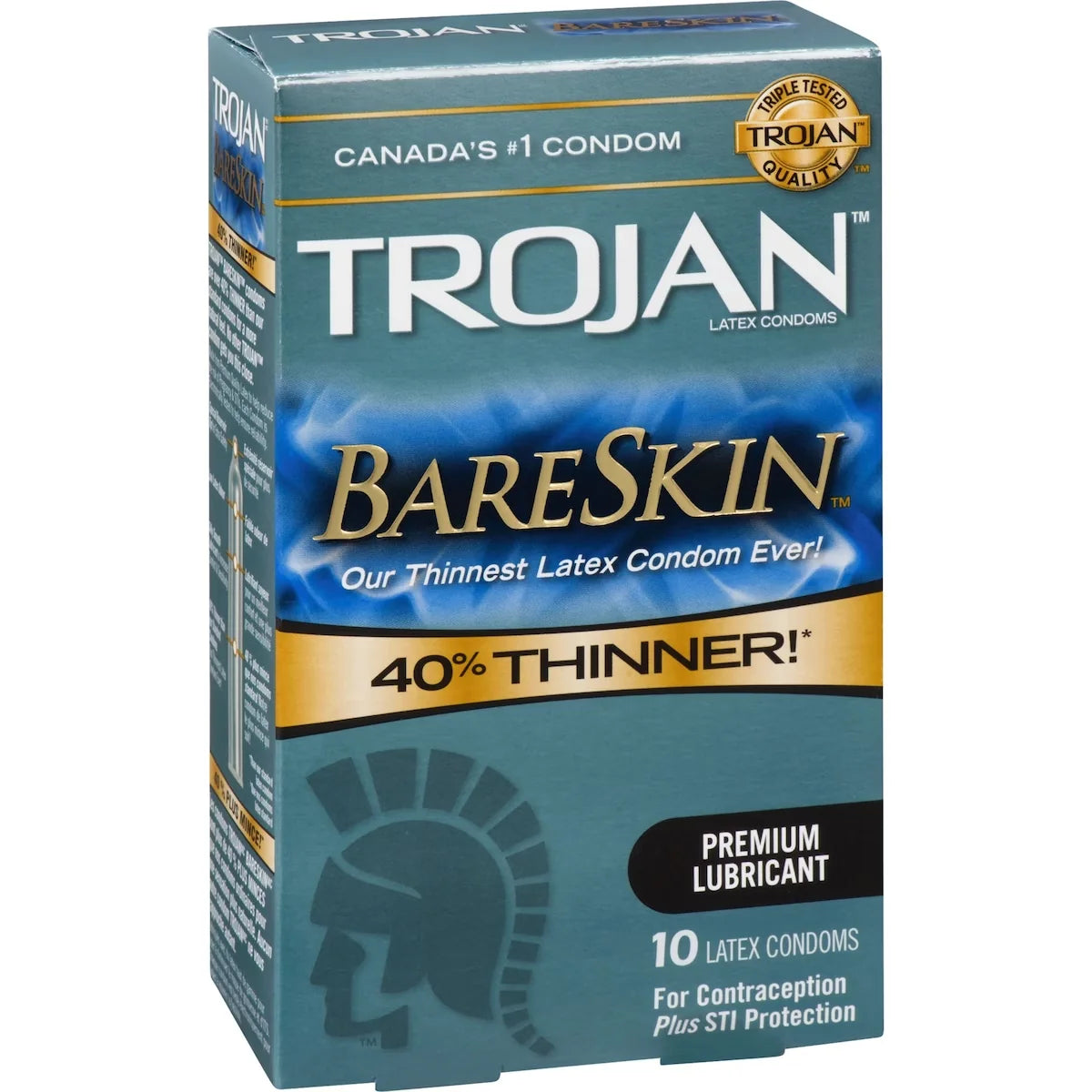 Trojan BareSkin Lubricated Condoms, Super Thin & Sensitive product detail