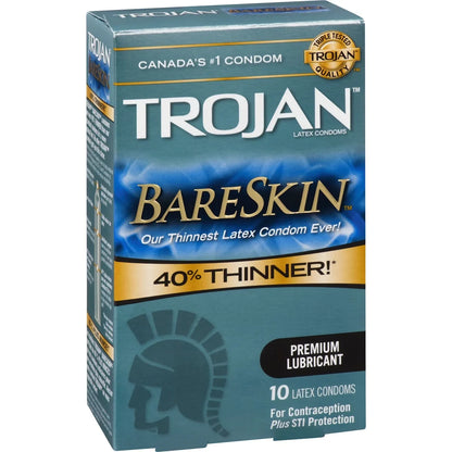 Trojan BareSkin Lubricated Condoms, Super Thin & Sensitive product detail