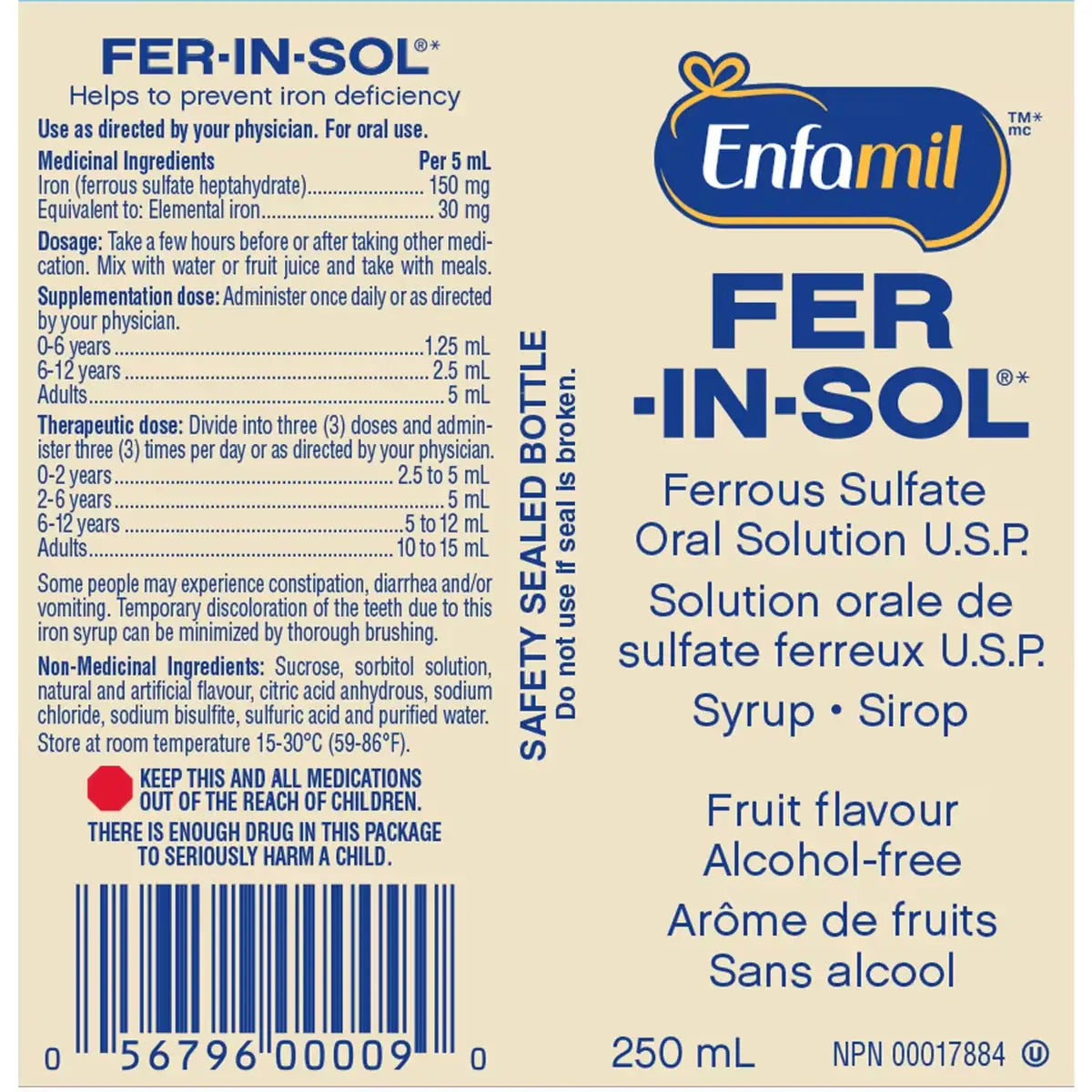 Enfamil Fer-In-Sol® (Syrup) product detail