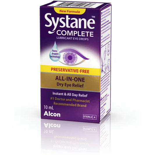 Systane Complete Lubricant Eye Drops Preservative Free 10 mL product detail