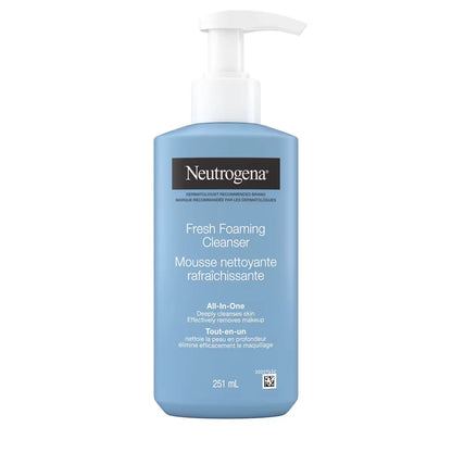 Neutrogena All-In-One Fresh Foaming Cleanser front package