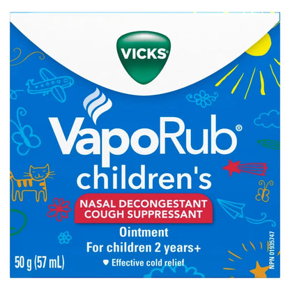 Vicks VapoRub Children’s Nasal Decongestant Cough Suppressant Ointment view 2