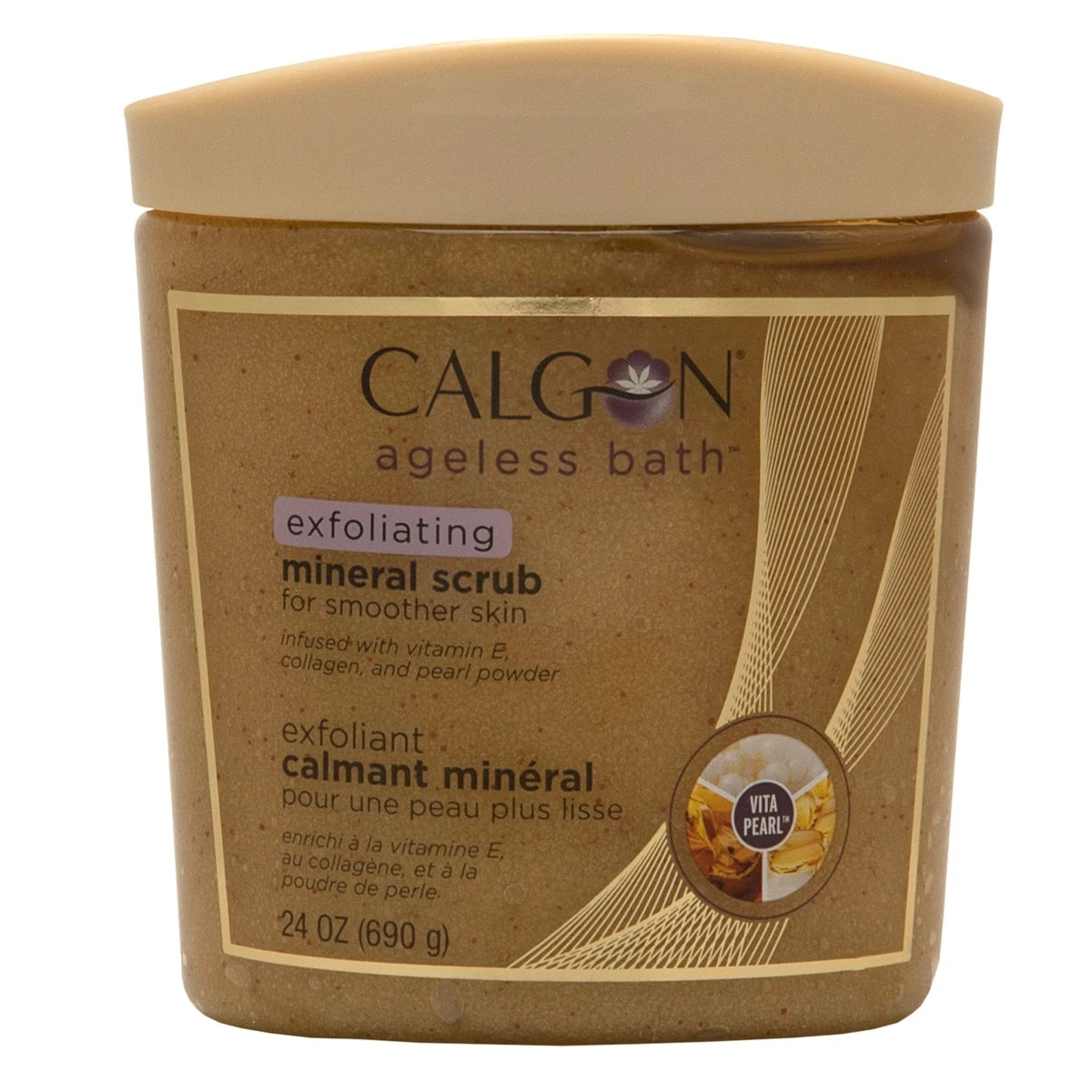 Calgon Ageless Bath Exfoliating Mineral Scrub view 2