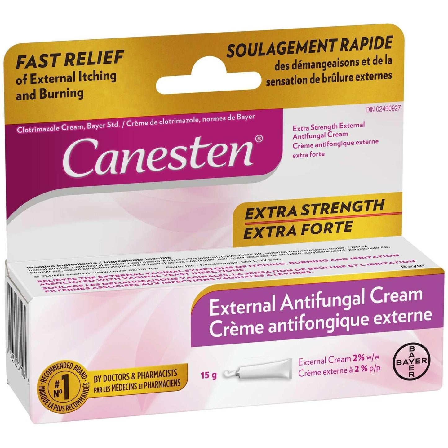 Canesten 2% crème clotrimazole