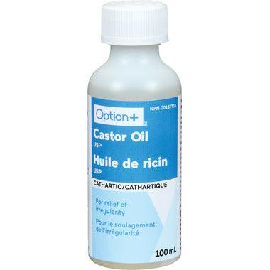 Option+ Huile de Ricin 100ml