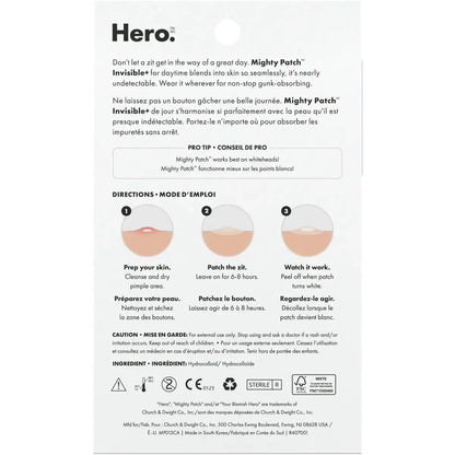 Hero Cosmetics Mighty Patch Invisible+ product detail