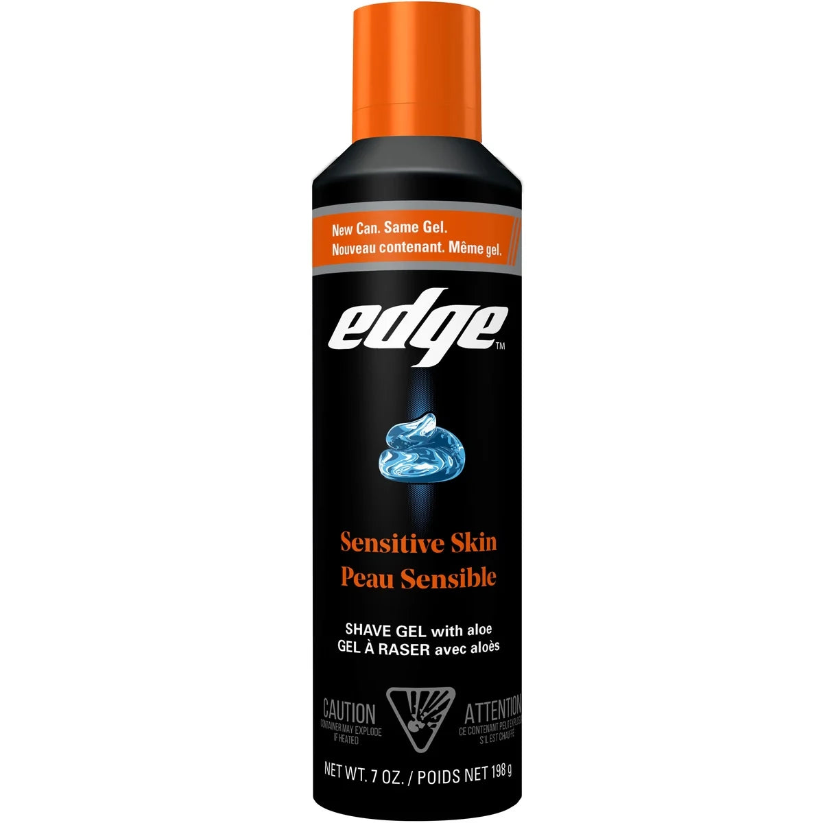Edge Sensitive Skin Mens Shave Gel front package