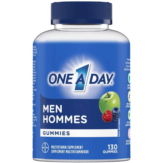 One A Day Men's Multivitamin Gummies front package
