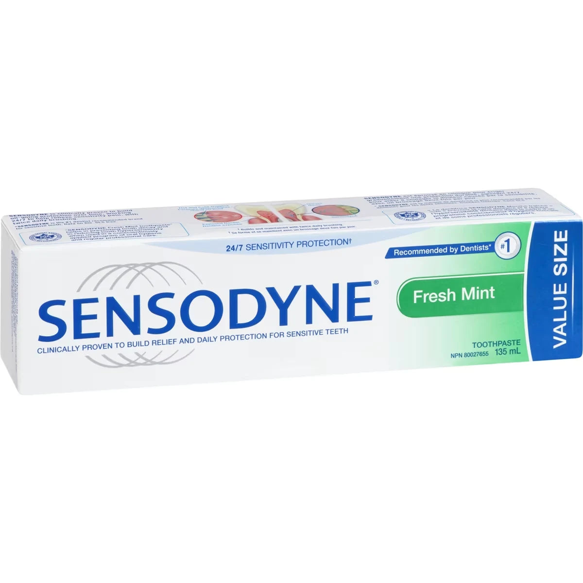 Sensodyne Daily Sensitivity Toothpaste Fresh Mint 135ml product detail