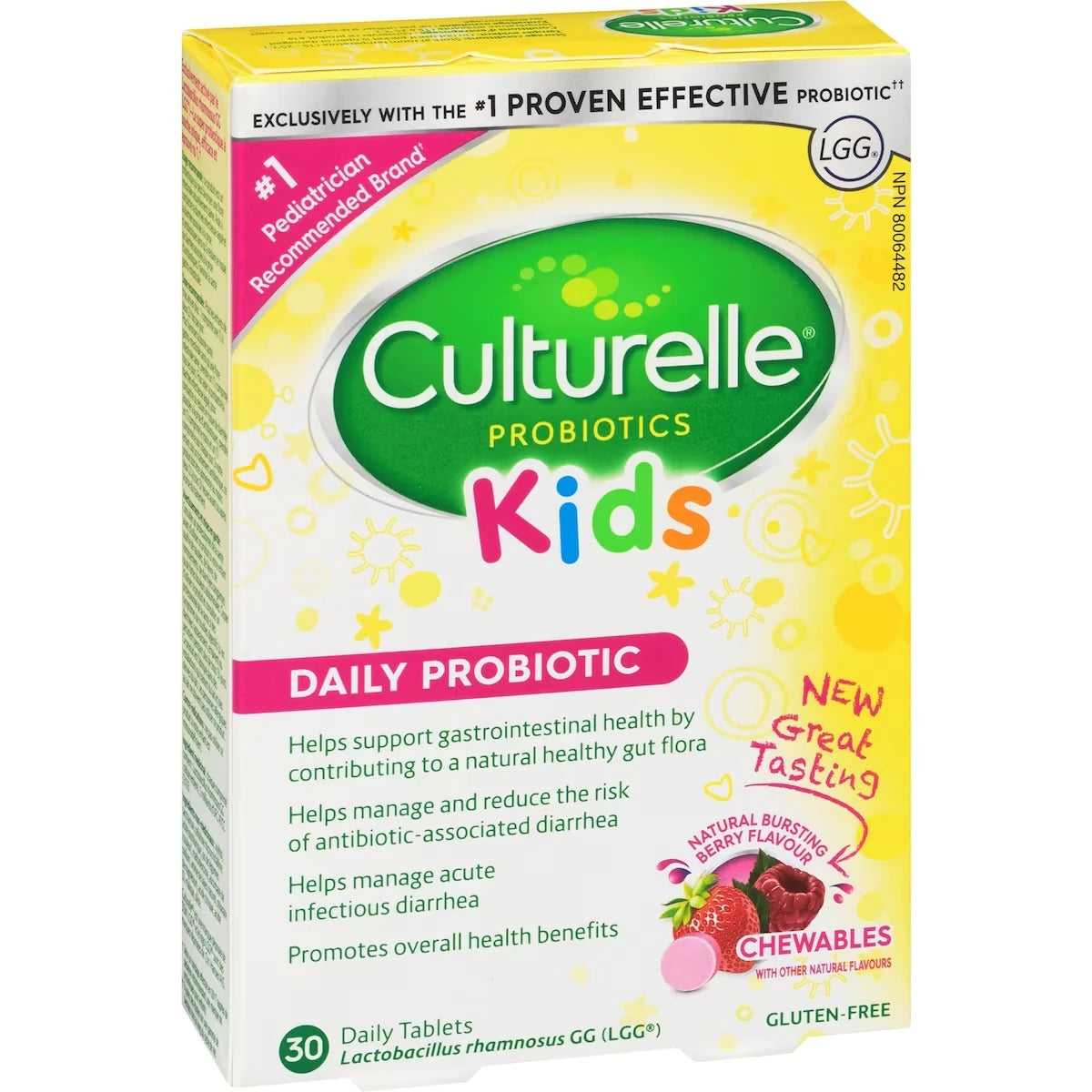 Culturelle Kids Daily Probiotic Chewables product image