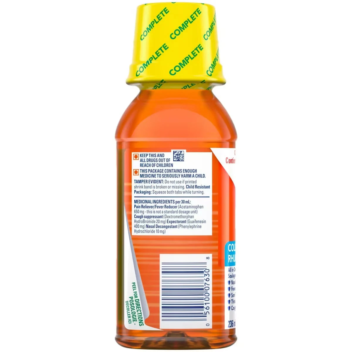 Vicks DayQuil Complete Cold & Flu Liquid 236 mL product detail