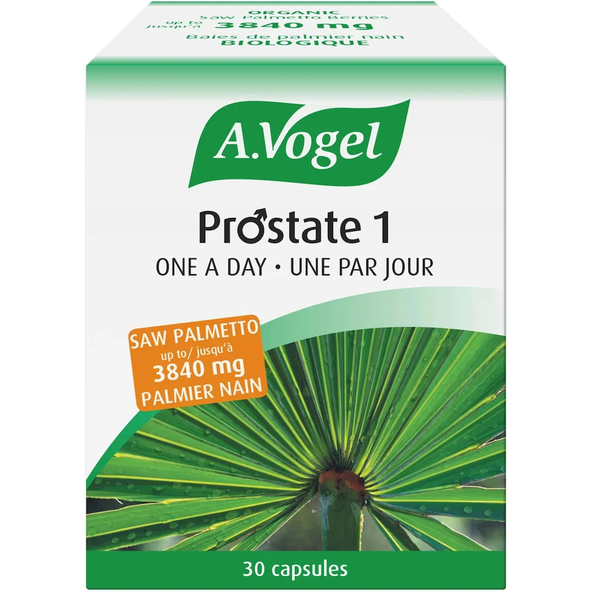 A Vogel Prostate 1 - Saw Palmetto for enlarged prostate front package
