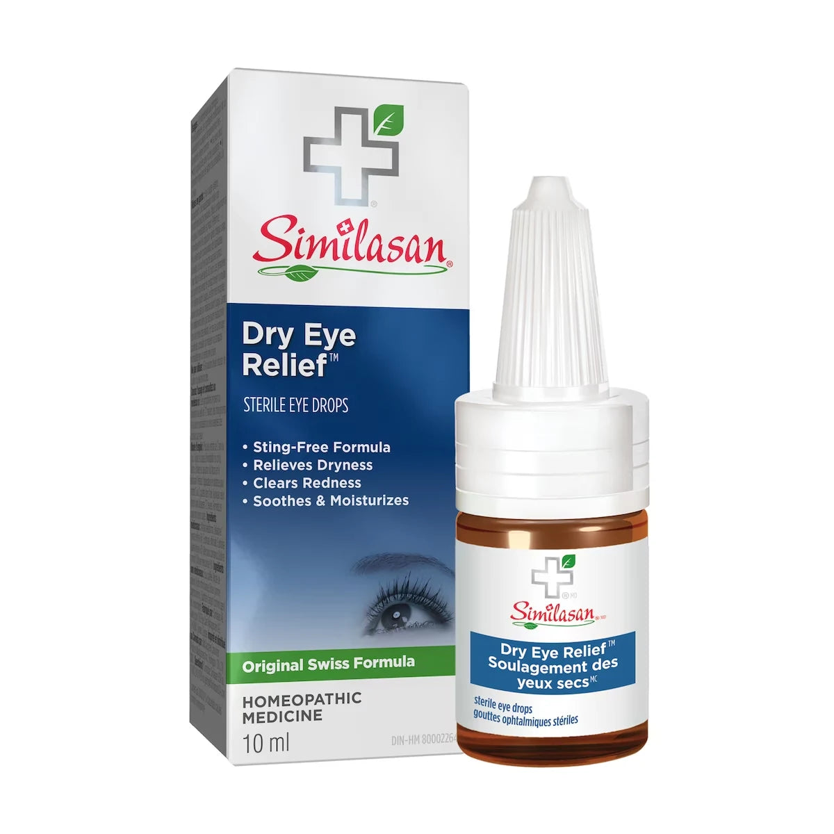 Similasan Dry Eye ReliefTM front package