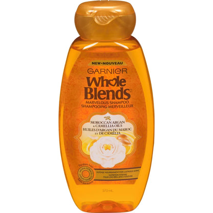 Garnier Whole Blends Moroccan Argan & Camellia Oils Marvelous Shampoo front package