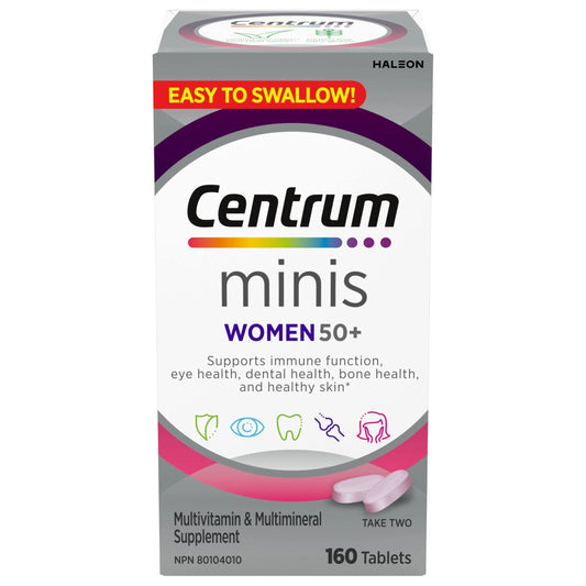 Centrum Mini multivitamine pour femmes de 50 ans et plus, 90 comprimés