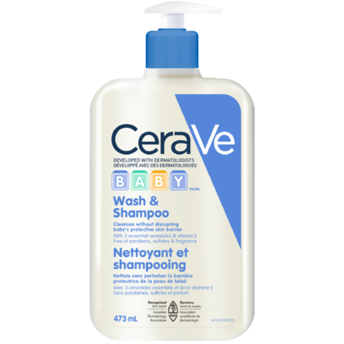 CeraVe Nettoyant et shampoing pour bébé 237 ml