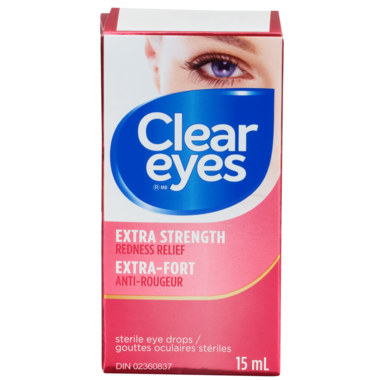 كريم Clear Eyes Extra Strength لتخفيف الاحمرار