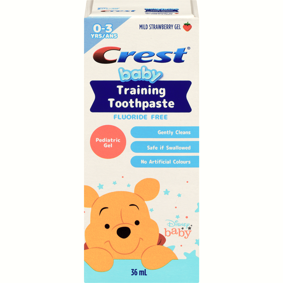 Crest Baby Training Toothpaste, Fluoride Free, 0-3 Years