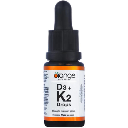 Orange Naturals D3+K2 Drops view 2