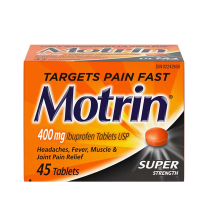 Motrin super strength pain relief ibuprofen s product image, alternate view