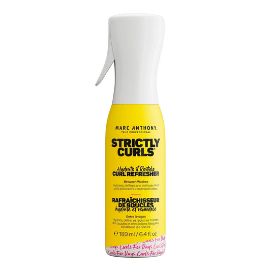 Marc Anthony Strictly Curls Hydrate & Restyle Curl Refresher front package