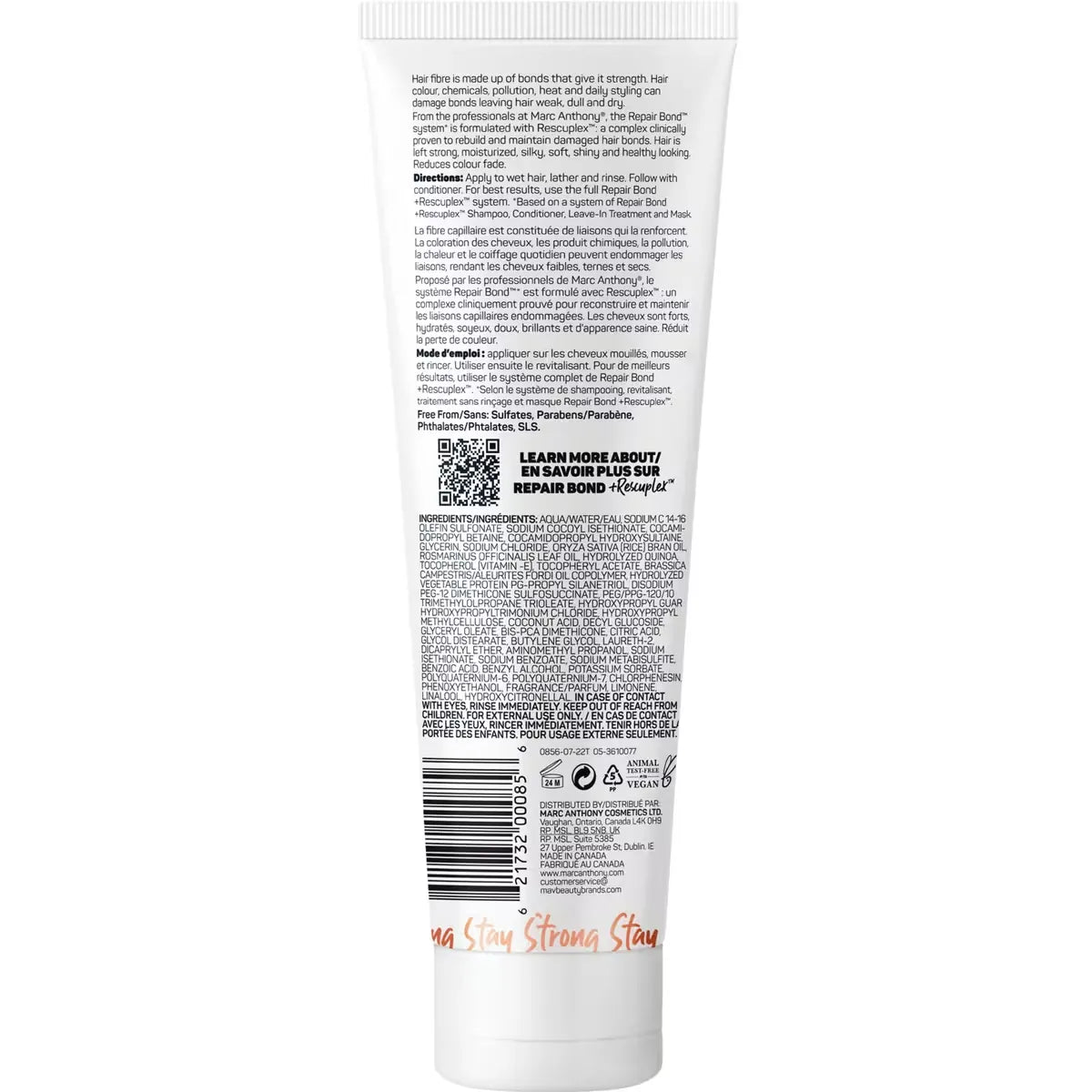 Marc Anthony Repair Bond +RescuplexTM Daily Care Shampoo product detail