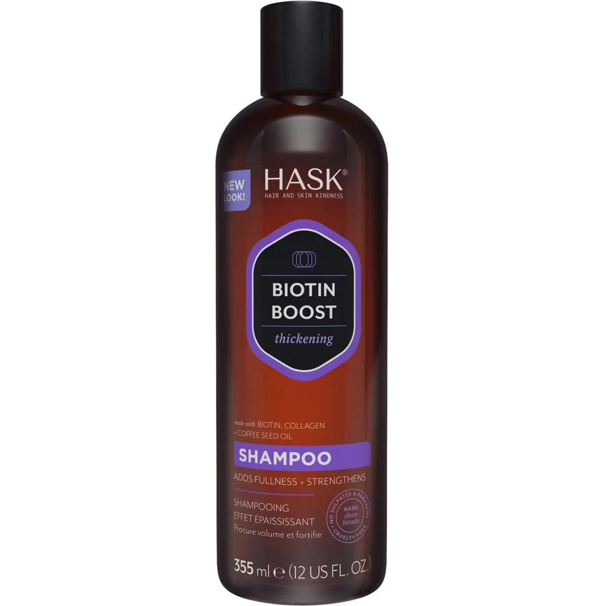 HASK Biotin Boost Thickening Shampoo front package
