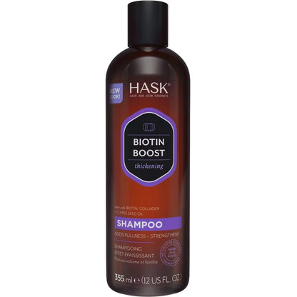 HASK Biotin Boost Thickening Shampoo front package
