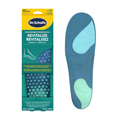 Dr. Scholl's Revitalize Recovery Insole Orthotics, Men, Size 8-14 front package