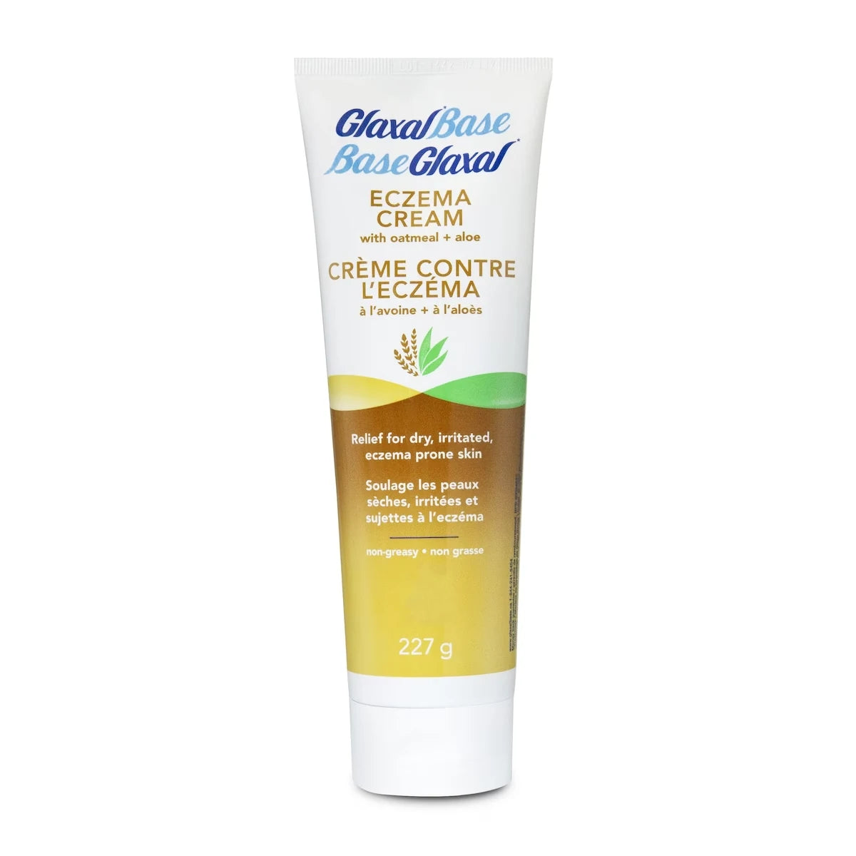Glaxal Base Oatmeal Moisturizing Cream 227g front package