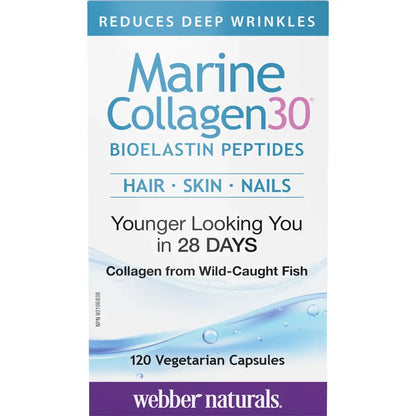 Webber Marine Collagen30® Bioelastin Peptides front package
