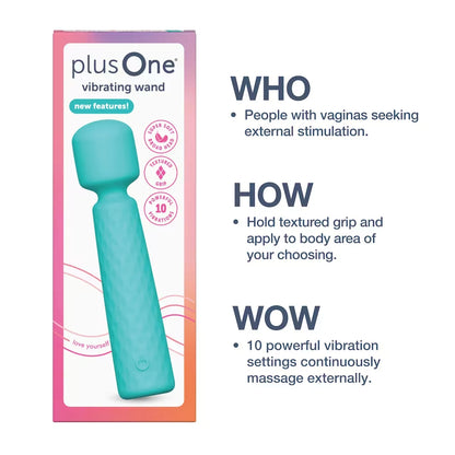 Plus One Dual Rabbit Vibrator for Women product detail