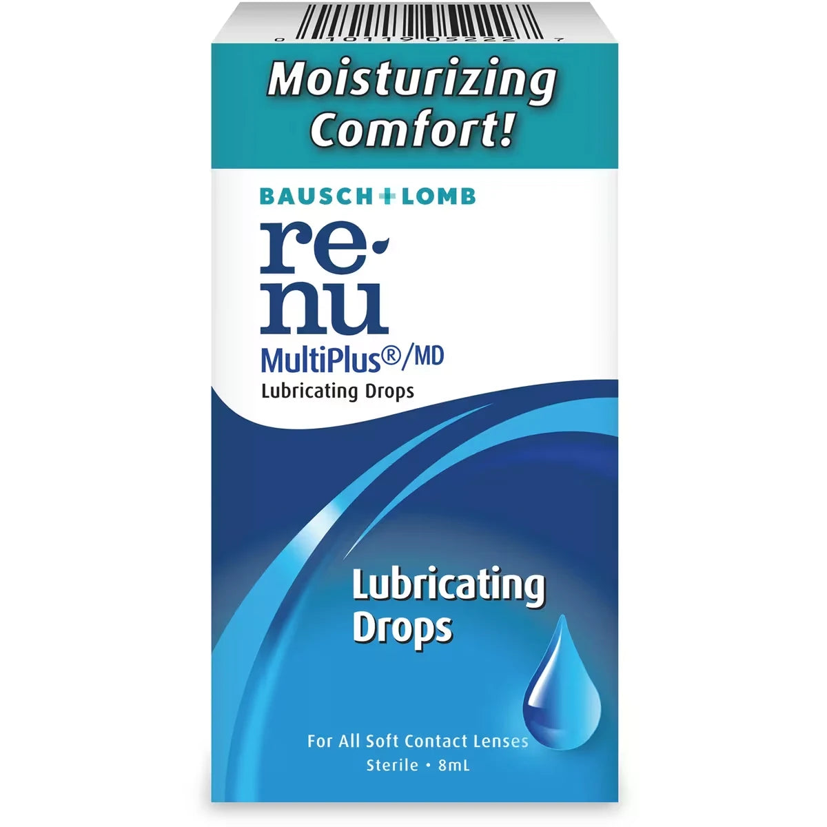 Renu MultiPlus Lubricating Drops front package