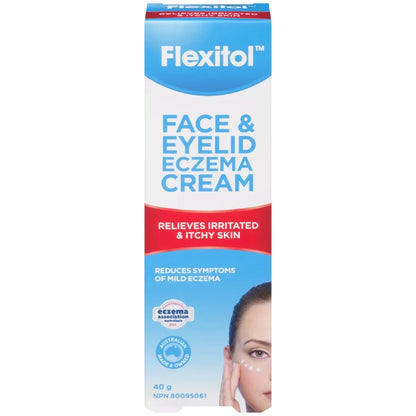 Flexitol Face & Eyelid Eczema Cream front package