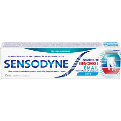Sensodyne Sensivity Gum & Enamel front package
