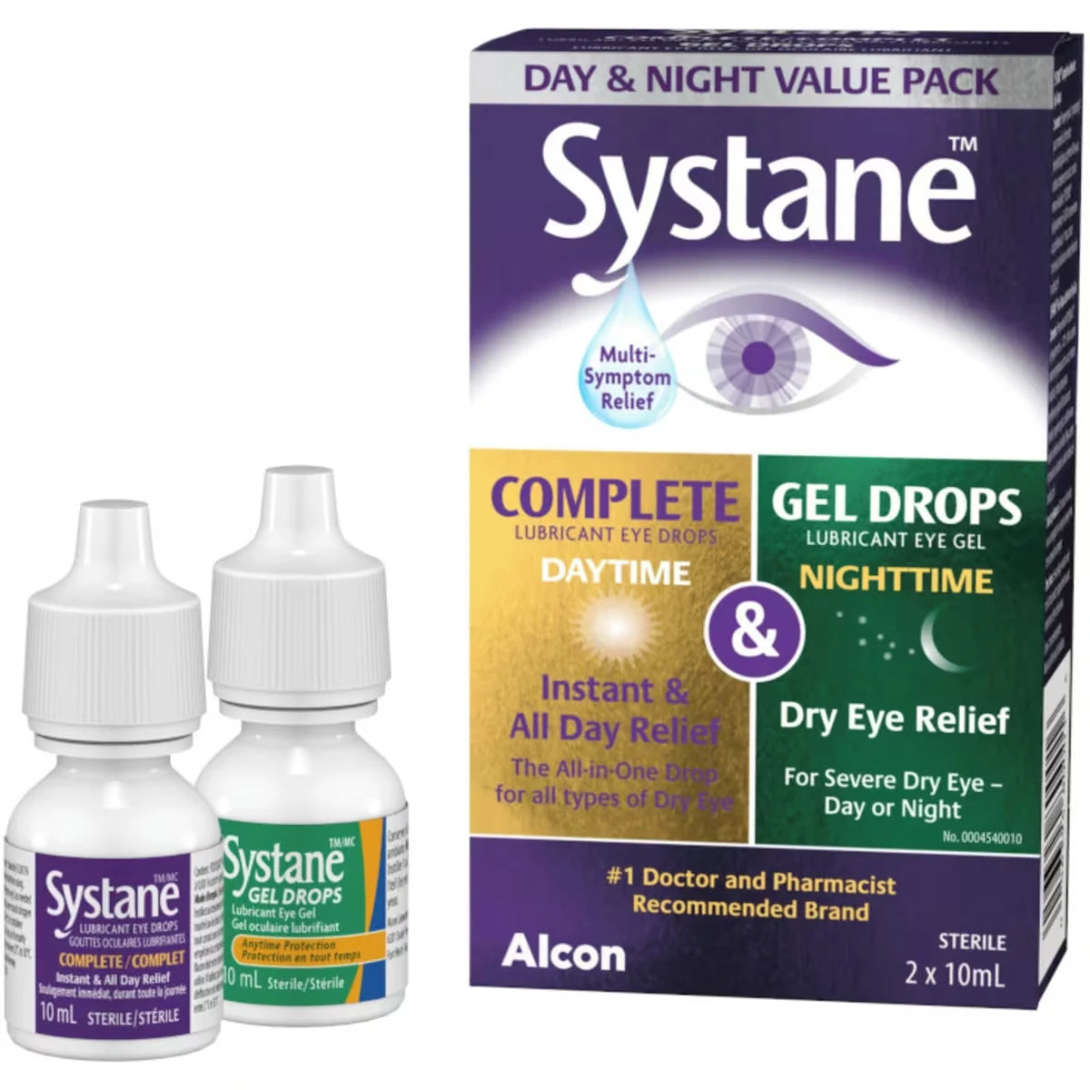 Systane Day + Night Value Pack - Complete Daytime & Gel Drops Nighttime product detail