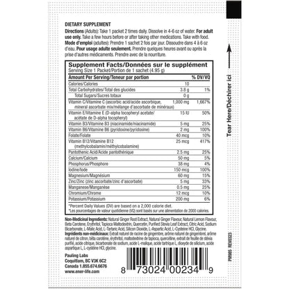 Ener-C Sugar Free Lemon Ginger product detail