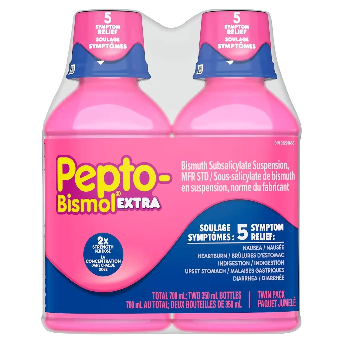 Pepto Bismol Liquid Extra Strength for Nausea product package