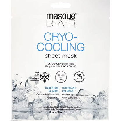 Masque Bar Cryo Cooling Sheet Mask front package