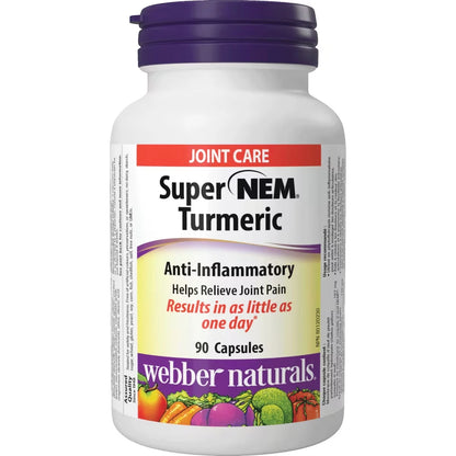 Webber Super NEM® Turmeric front package