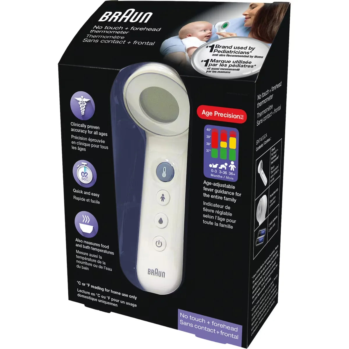 Braun BNT400CA No Touch + Forehead Thermometer product detail