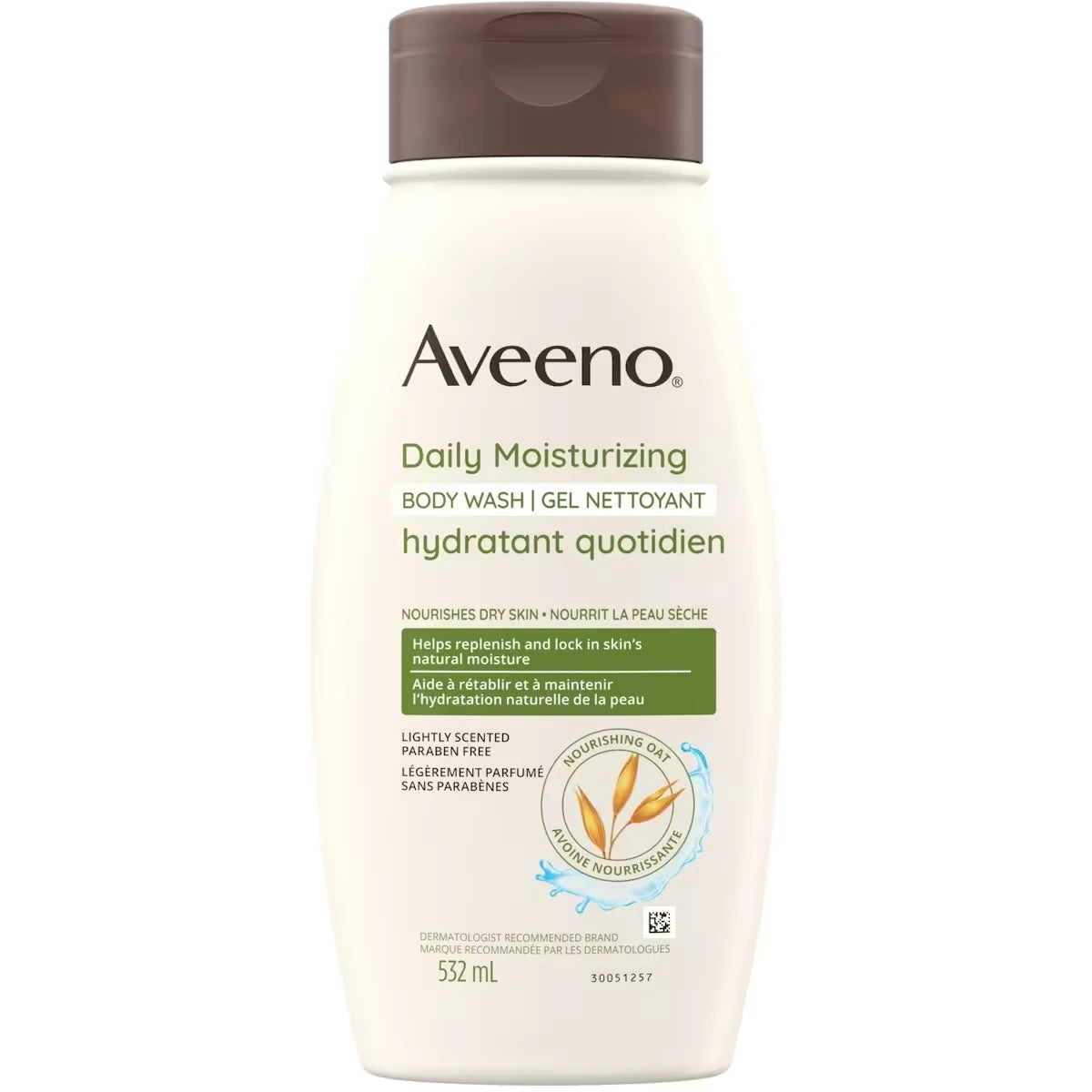 Aveeno Daily Moisturizing Body Wash, 532 mL product image