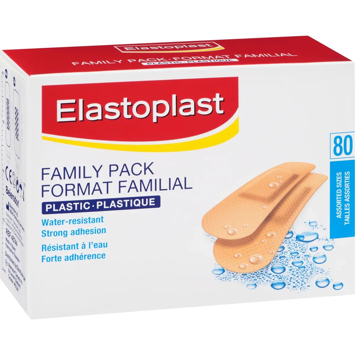 Elastoplast Plastic, 80 Strips Family Pack product detail